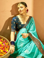 Thumbnail for Mitera Pure Georgette Saree - Distacart