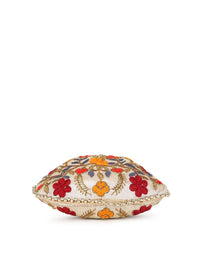 Thumbnail for Anekaant Set of 2 Floral Embroidered Potli Clutches - Distacart
