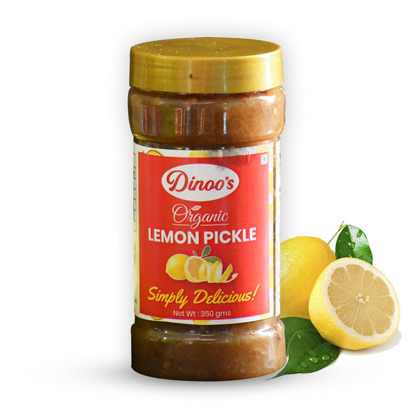 Dinoo's Organic Lemon Pickle