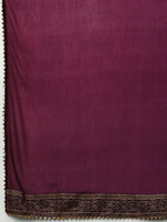 Thumbnail for Kalini Women Maroon Ethnic Motifs Printed Kurta with Palazzo & Dupatta - Distacart