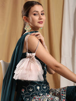 Thumbnail for Masq Embellished Potli Clutch - Distacart