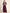 Kalini Women Burgundy Floral Yoke Design Empire Silk Georgette Kurta with Sharara - Distacart