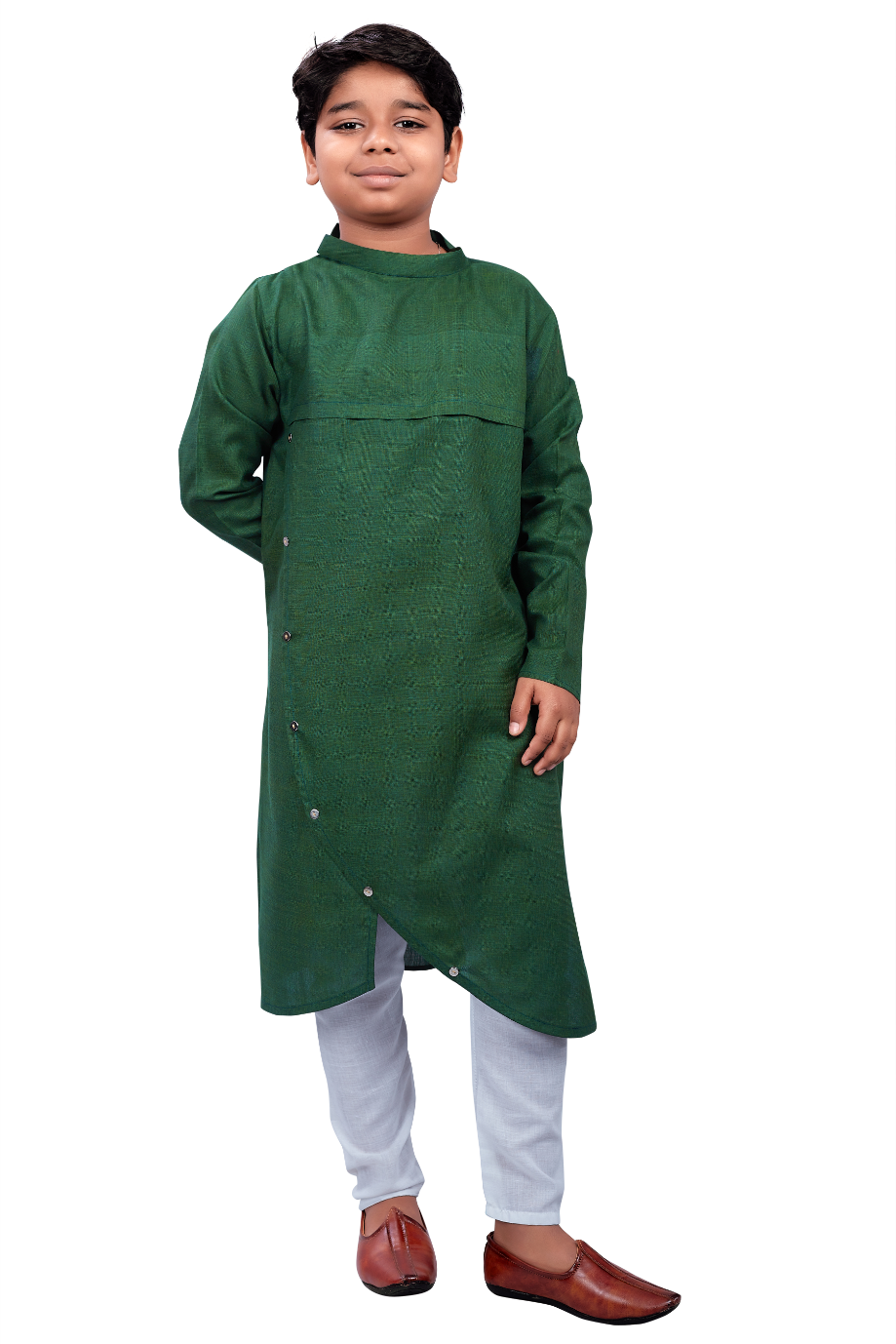 DEIANA'S Casual Designer Kurta Pyjama Set For Boys And kids (Green) - Distacart
