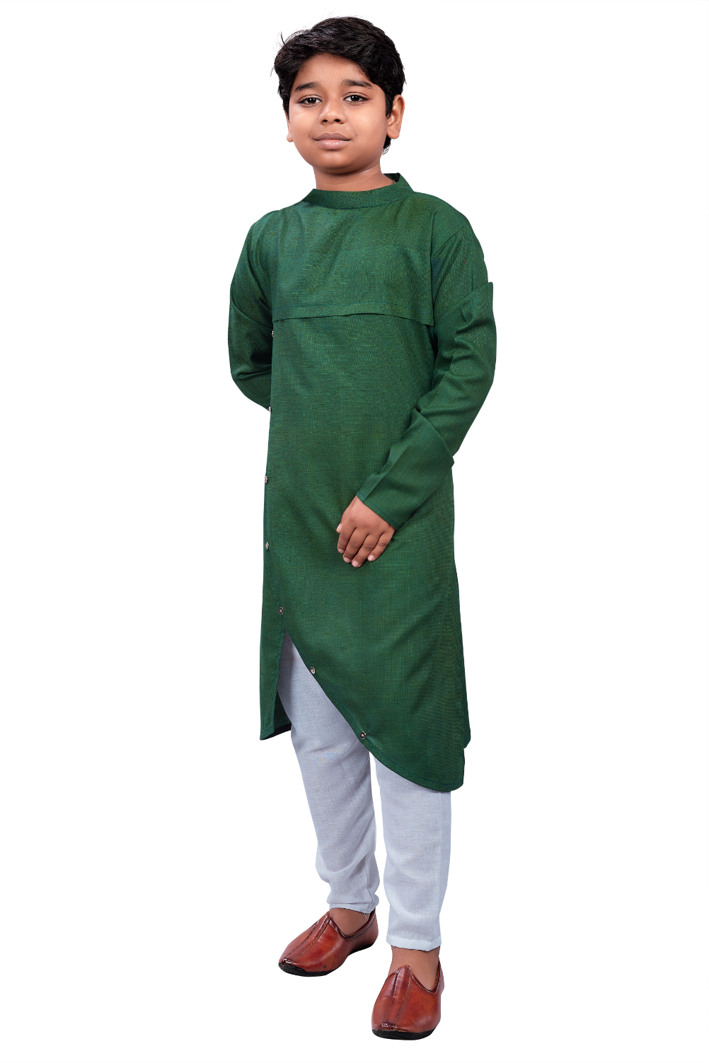 DEIANA'S Casual Designer Kurta Pyjama Set For Boys And kids (Green) - Distacart