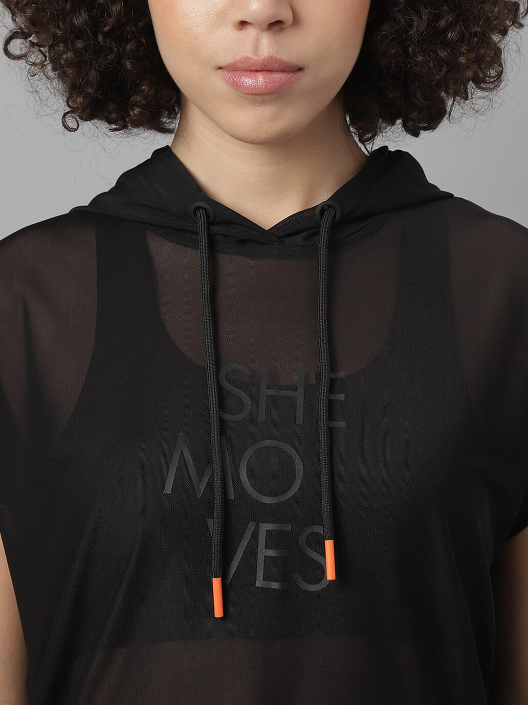 MKH Typography Printed Dri-FIT Hooded Relaxed Fit T-shirt - Distacart