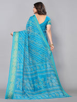 Thumbnail for Kalini Bandhani Printed Saree - Distacart