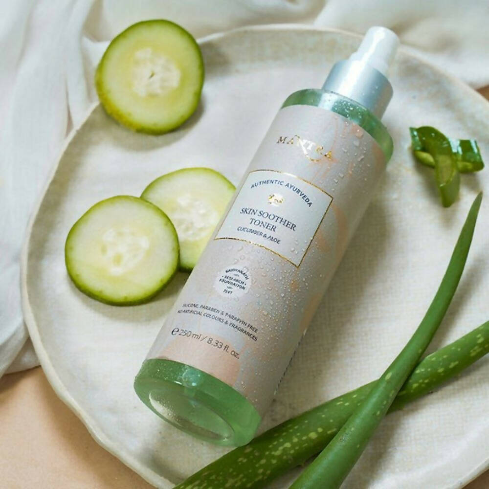 Mantra Herbal Skin Soother Toner Cucumber & Aloe - Distacart