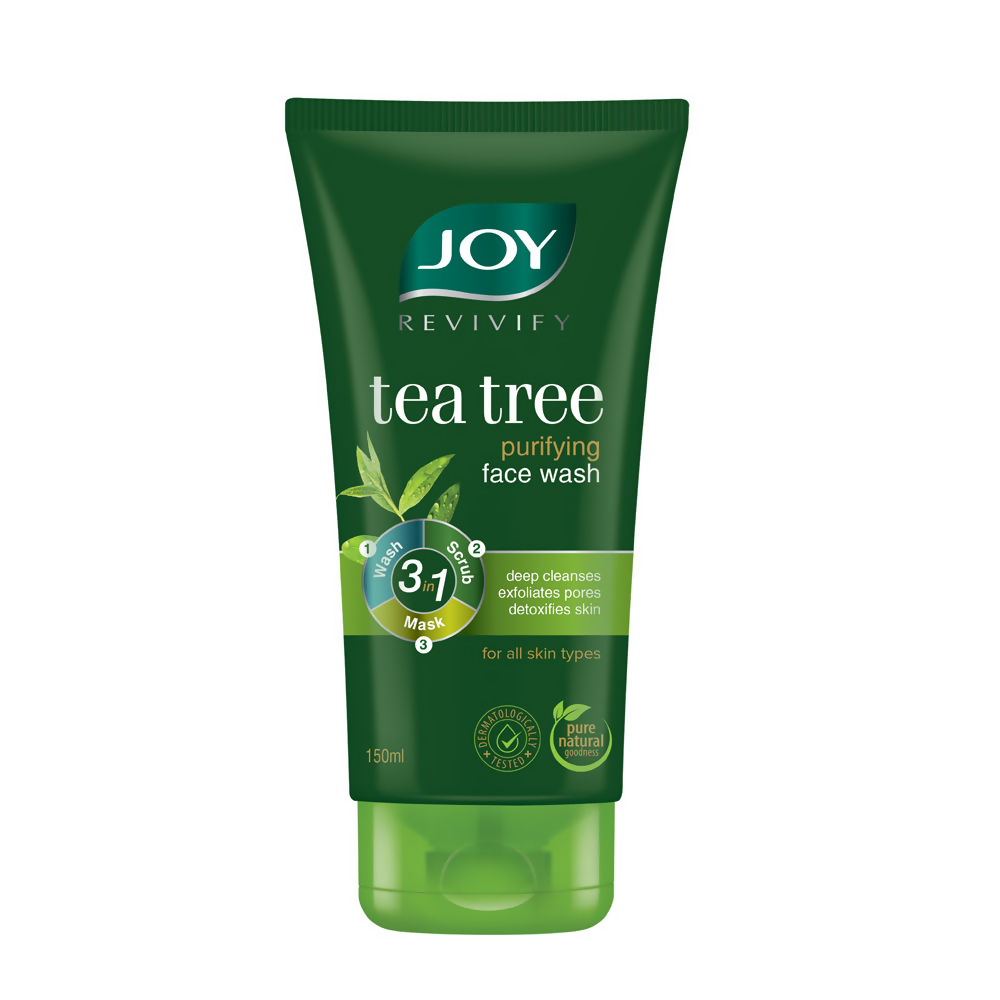 Joy Revivify Tea Tree Purifying Face Wash - Distacart