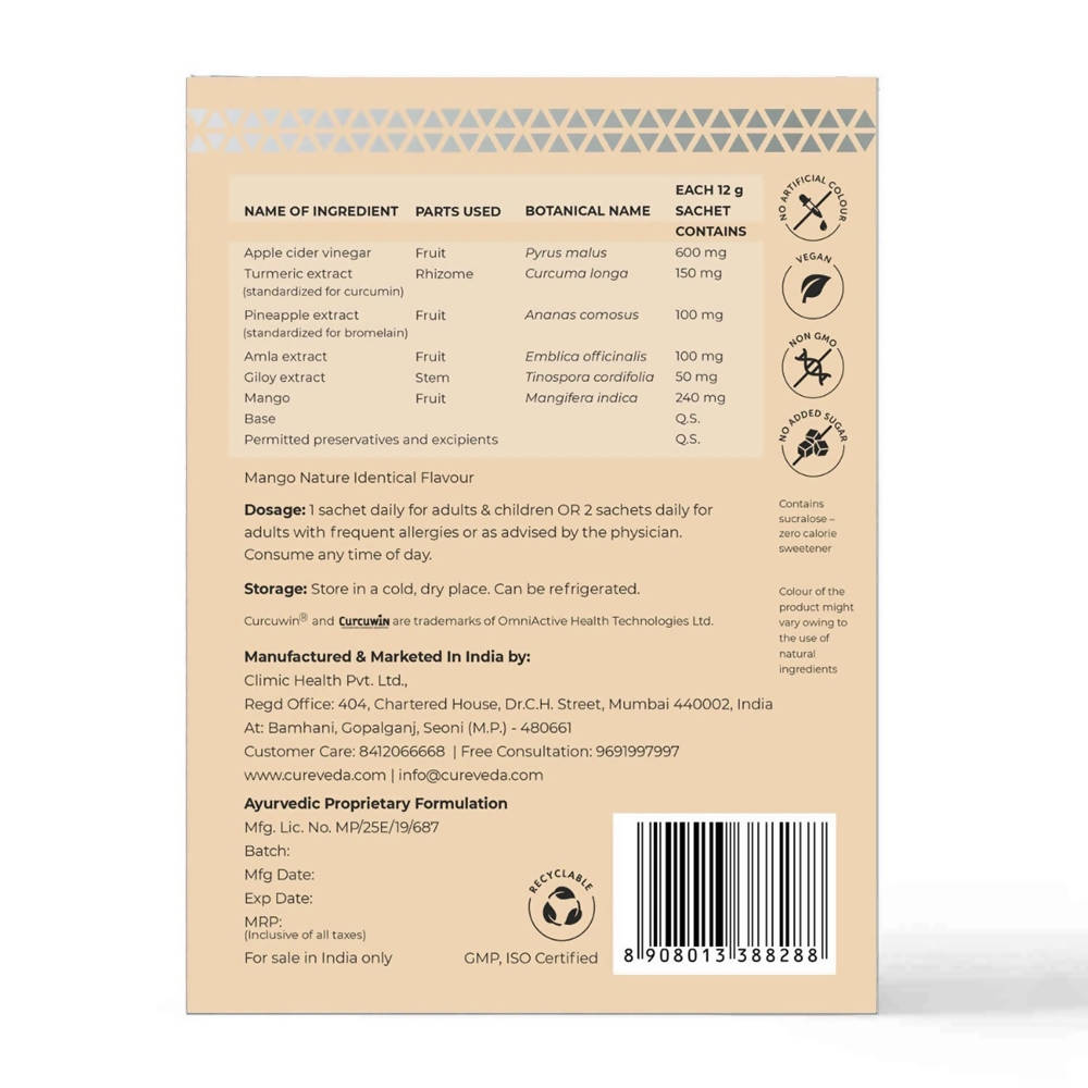 Cureveda Gold Turmeric Defence - Distacart