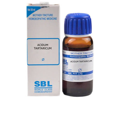 SBL Homeopathy Acidum Tartaricum Mother Tincture Q 1X