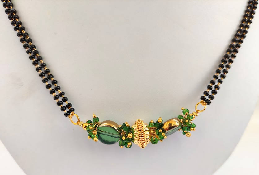 Cute Traditional Designer Beaded Mangalsutra