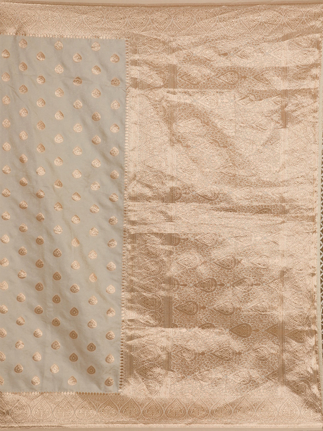 Koskii Ethnic Motifs Woven Design Zari Saree - Distacart