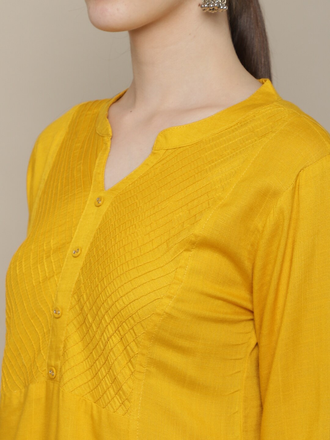 Sangria Women Solid Straight Kurta - Distacart