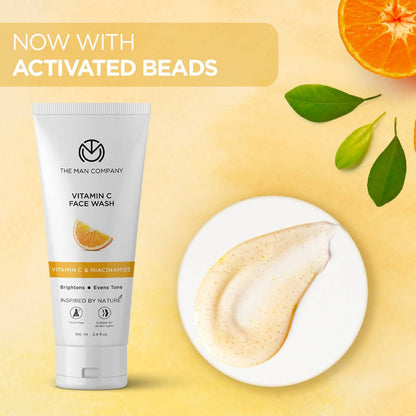 The Man Company Vitamin C Face Wash - Distacart