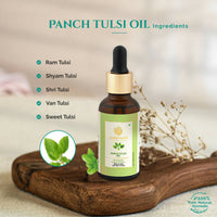 Thumbnail for Ashpveda Panch Tulsi Oil - Distacart