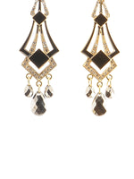 Thumbnail for Gold-Plated Alloy Diva Look Stylish Contemporary Earrings - The Pari - Distacart
