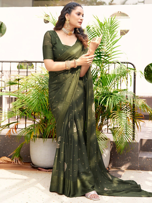 Kalini Bandhani Printed Saree - Distacart