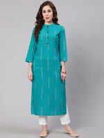 Thumbnail for Kalini Floral Printed Floral Kurta - Distacart