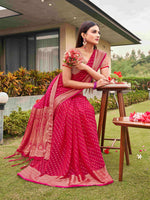 Thumbnail for Tikhi Imli Woven Design Zari Art Silk Saree - Distacart