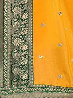 Thumbnail for Saree Mall Woven Design Zari Silk Blend Sarees - Distacart