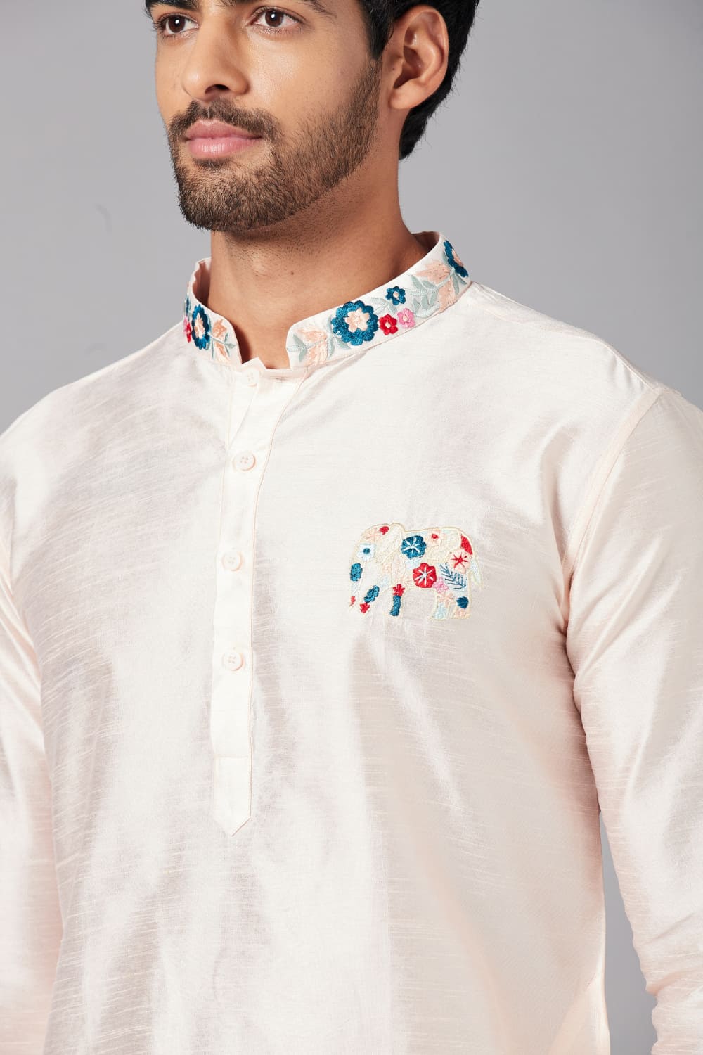 Gajanan Designer Men's kurta by Hilo Designs - Distacart