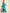 Sangria Women Blue & Golden Ethnic Motifs Printed Kurta with Sharara & Dupatta - Distacart