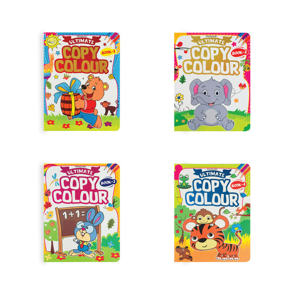 Dreamland Ultimate Copy Colour Books - (4 Titles) - Distacart