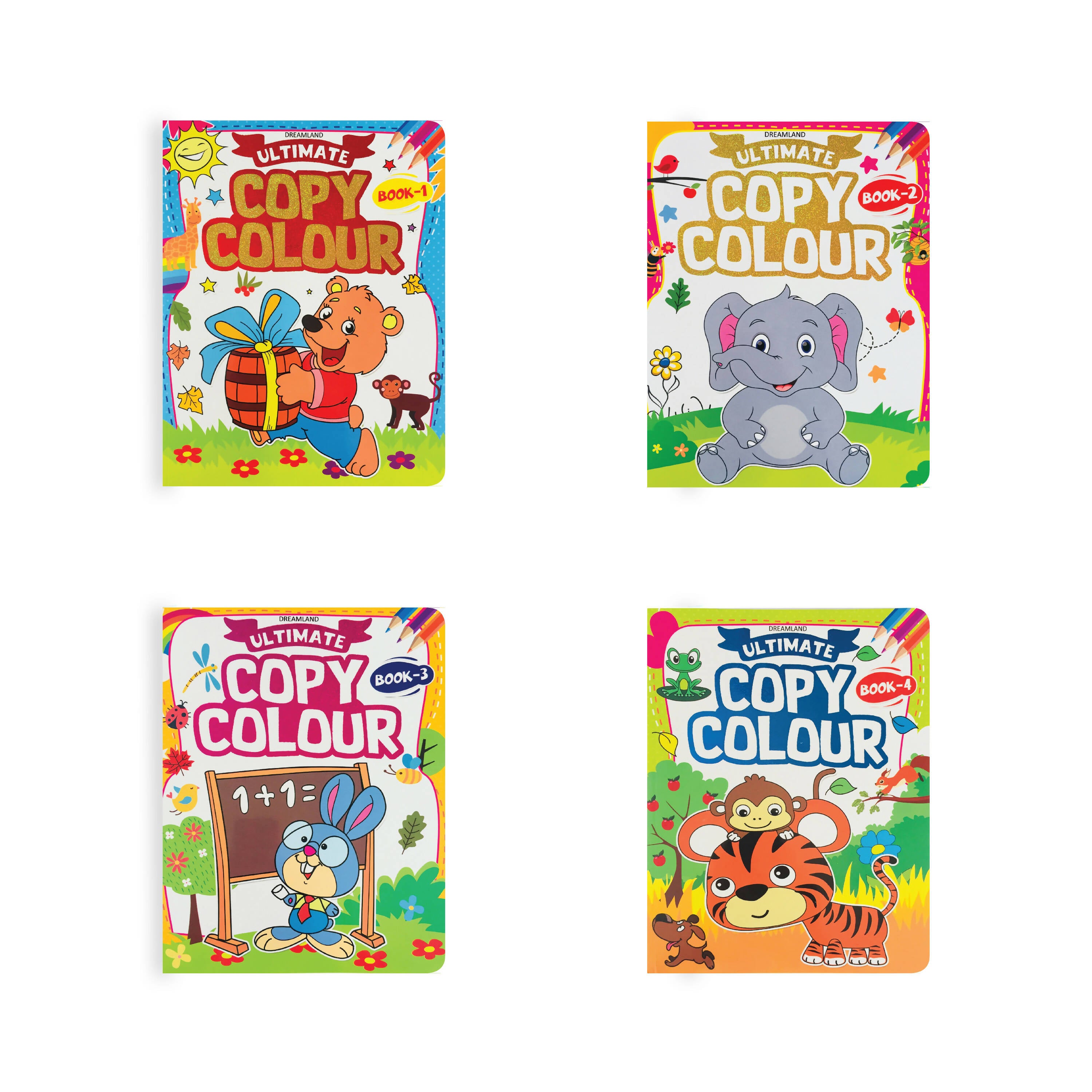 Dreamland Ultimate Copy Colour Books - (4 Titles) - Distacart