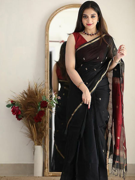 Kalini Ethnic Motifs Woven Design Zari Designer Kanjeevaram Saree - Distacart