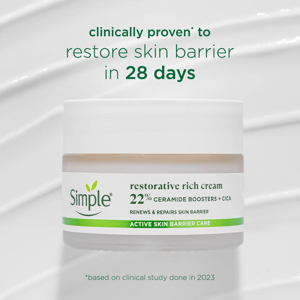 Simple Active Skin Barrier Care Restorative Rich Cream - Distacart