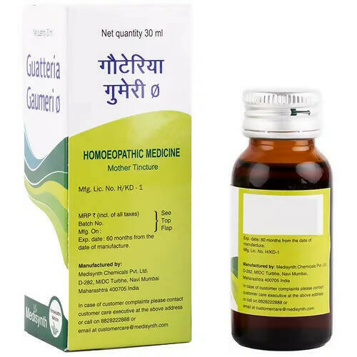 Medisynth Guatteria Gaumeri Mother Tincture Q - Distacart