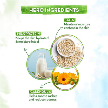 Mamaearth Milky Soft Body Wash for Babies Ingredients