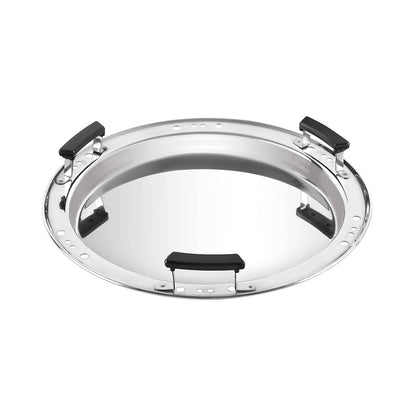 Cello Stainless Steel Induction Base Idli Cooker (Idly Maker) And Multi Kadhai With 6 Plates - Distacart