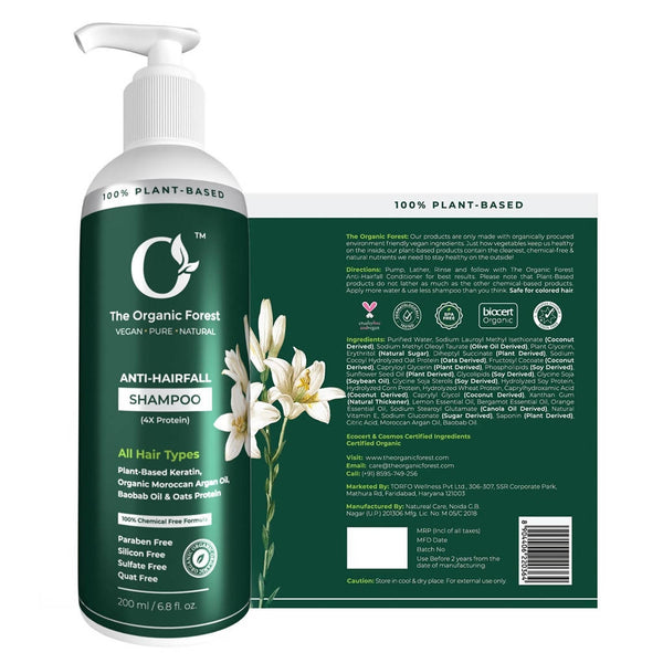 The Organic Forest Anti-Hairfall Shampoo