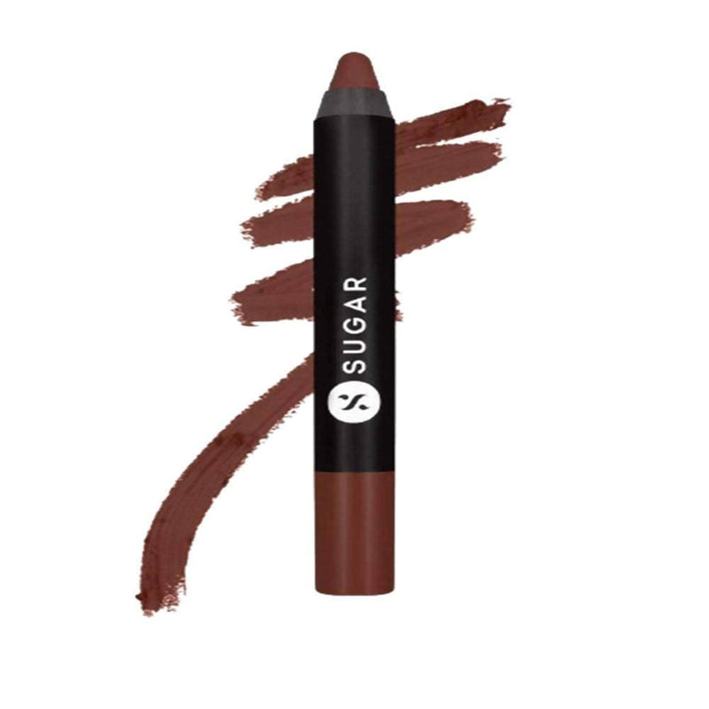 Sugar Matte As Hell Crayon Lipstick - Vianne Rocher (Deep Chocolate Brown) - Distacart