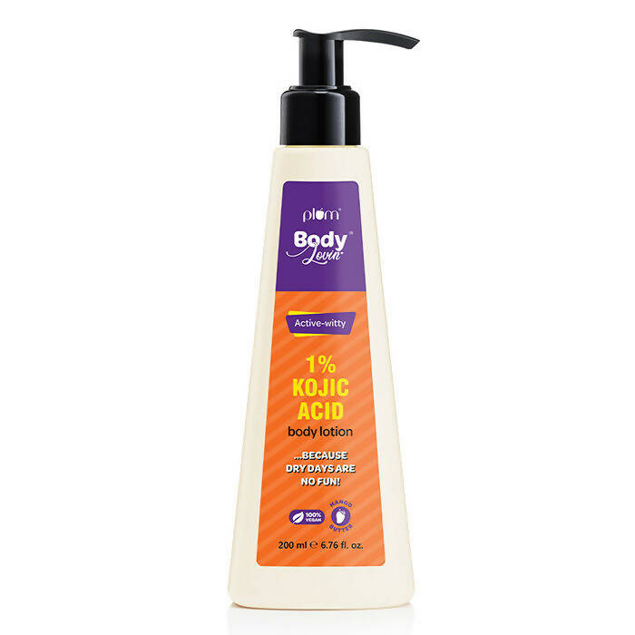 Plum BodyLovin Active-witty 1% Kojic Acid Body Lotion - Distacart