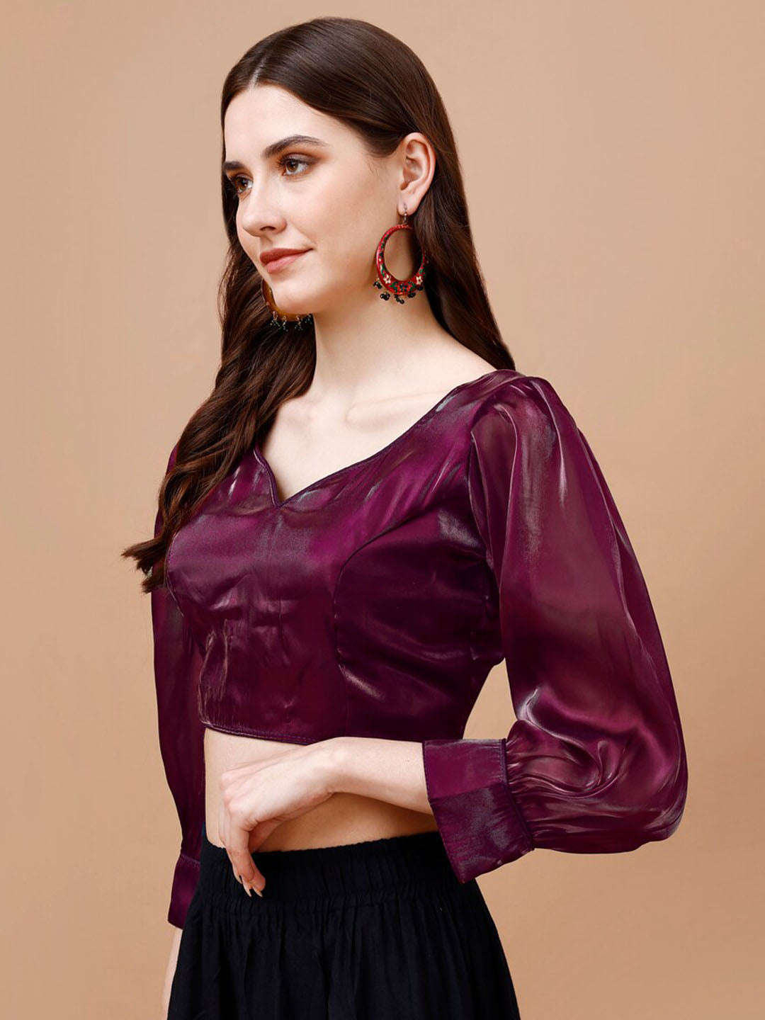 Tikhi Imli Sweetheart Neck Saree Blouse - Distacart