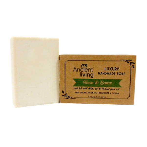 Ancient Living Neem & Lemon Luxury Handmade Soap