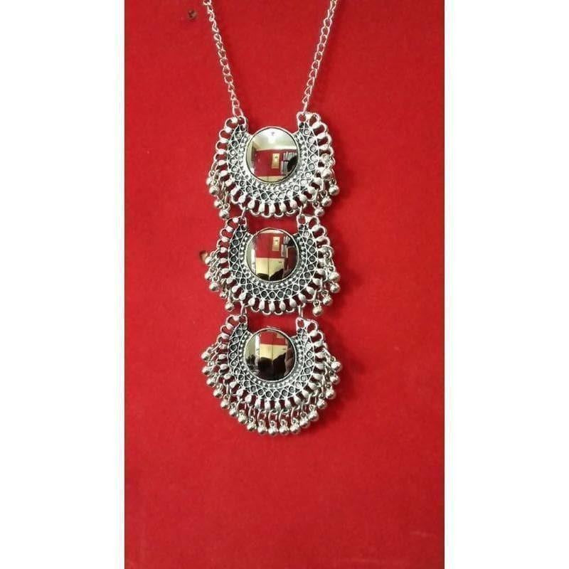 Latest traditional Jwellery set for women Color-Silver