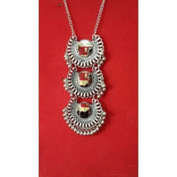 Thumbnail for Latest traditional Jwellery set for women Color-Silver
