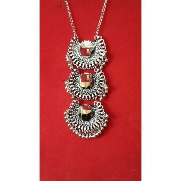 Latest traditional Jwellery set for women Color-Silver