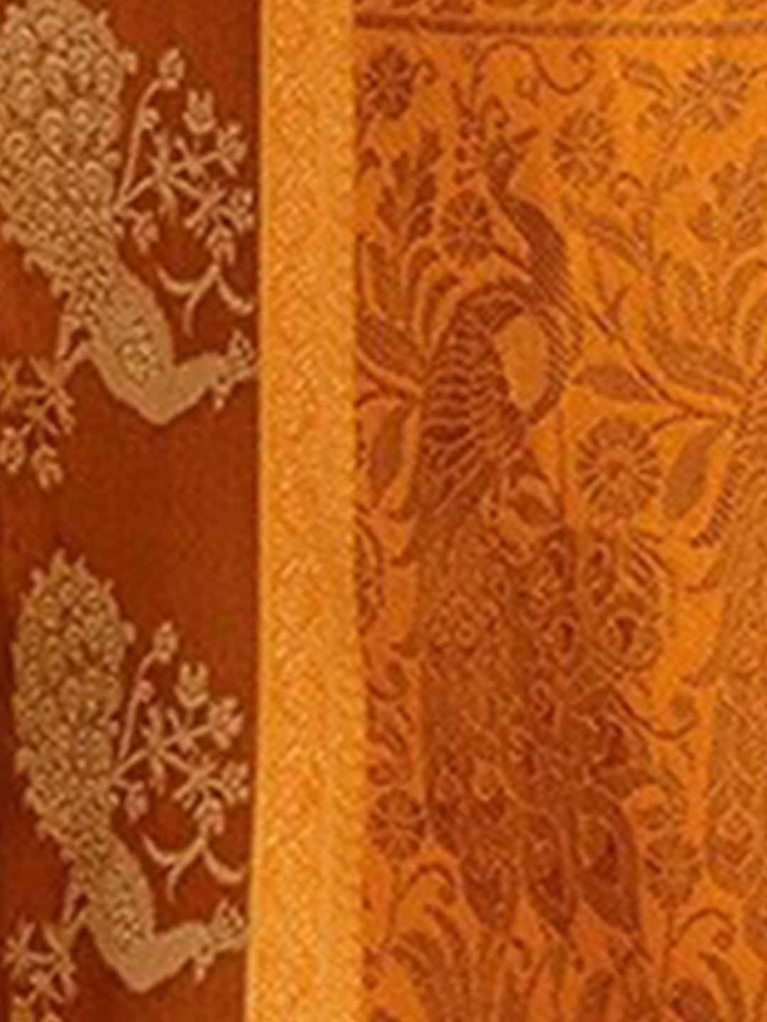 Sangria Ethnic Motifs Woven Design Art Silk Banarasi Saree - Distacart