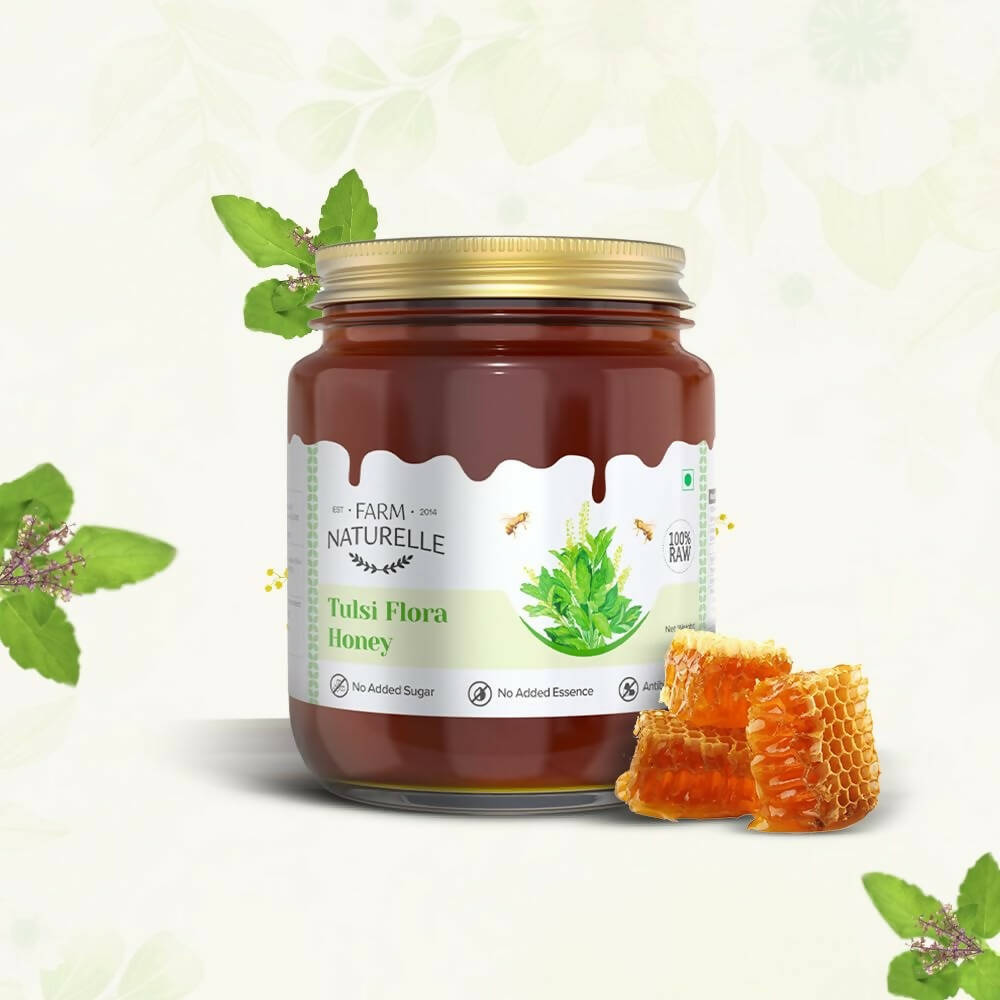 Farm Naturelle Vana Tulsi Honey Forest Flower Honey - Distacart