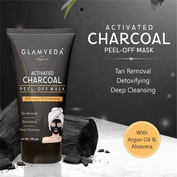 Glamveda Active Charcoal Peel Off Mask