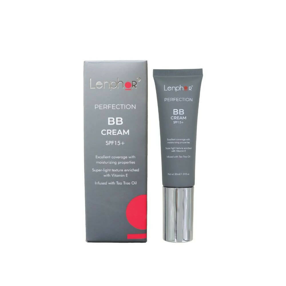 Lenphor Bb Cream With Spf 15+, Vitamin E & Tea Tree Oil - Distacart