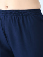 Thumbnail for Kalini Ethnic Motifs Printed Mandarin Collar Anarkali Kurta With Palazzos - Distacart