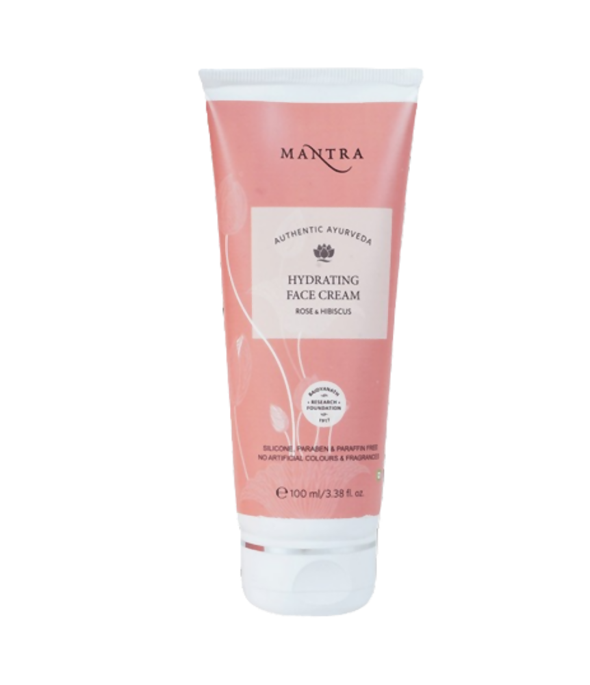 Mantra Herbal Hydrating Face Cream Rose & Hibiscus - Distacart