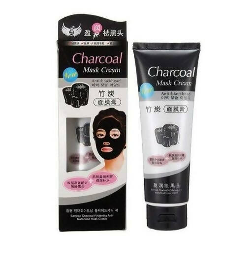 Favon Activated Charcoal Face Mask for Blackhead Removal and Clarifying Skin - Distacart