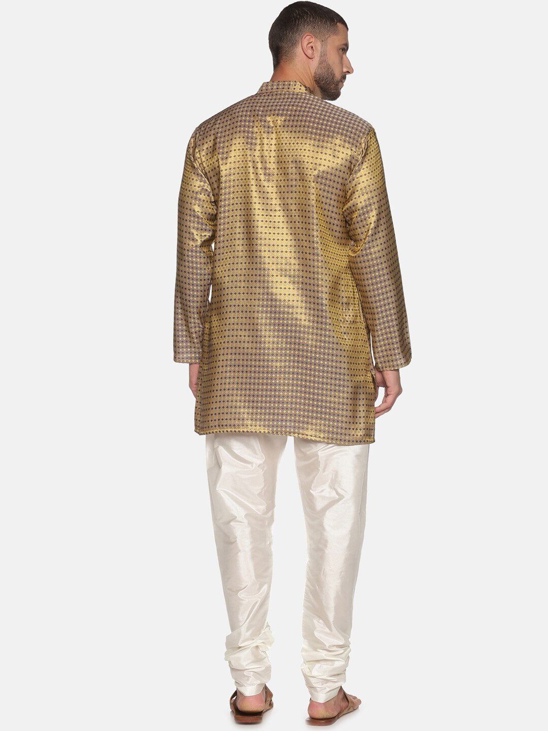 Sethukrishna Blue Kurta with Pyjamas For Men - Distacart