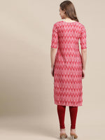 Thumbnail for Kalini Women Pack of 2 Geometric Printed Crepe Kurtas - Distacart